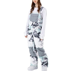 Men Ski Bibs Trousers Snow Bib for Men Camo Design Women's Insulated Ski Bib Winter Ski Clothes <b>Overall</b> New Style Arc Snow Pants - Product Image 1