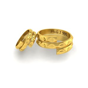 Bague Vedhani en or fin 1,5 grammes - Product Image 3
