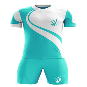 Traje de equipo de fútbol OEM original de fábrica Conjunto completo Sublimación Technics Kit de uniforme de fútbol Camiseta de clubes calientes - Product Image 6