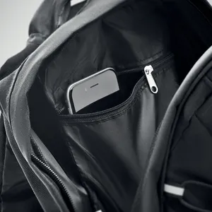 Zaino Promozionale Sostenibile Lomo RPET 600D per Merchandising - Product Image 4