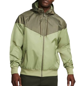 แจ็กเก็ตกันลมสะท้อนแสงทำจากโพลีเอสเตอร์สำหรับผู้ชายเสื้อแจ็คเก็ตกันลมกันน้ำสไตล์วินเทจ - Product Image 1
