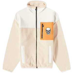 Veste Sherpa pour hommes vêtements de rue populaire col montant personnalisable prix de gros du fabricant personnalisé pas cher - Product Image 6