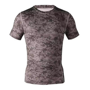 Camiseta de compresión (Rash Guard) personalizada al por mayor para hombre para BJJ Jiu Jitsu MMA Jiujitsu - Product Image 1