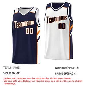 Jersey de baloncesto deportivo personalizado precio al por mayor transpirable sublimado nuevo diseño impreso uniforme conjunto - Product Image 4