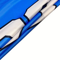 Alta calidad sublimado rojo y blanco 100% poliéster uniforme de fútbol camisetas de fútbol americano Jersey de fútbol