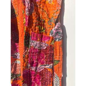 Indian Handmade Vintage Cotton Kantha Kimono Indian Kantha Kimono Lightweight Women Long Coat Unisex Wear Jacket <b>Gift</b> <b>for</b> <b>Her</b> - Product Image 4