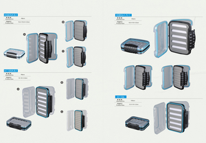 Boîte de pêche à la <span class=keywords><strong>mouche</strong></span> transparente à double face en plastique ABS pour nymphes et banderoles - Product Image 3