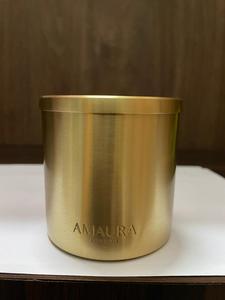 Nouveau pot de bougie en métal plaqué or martelé pour la décoration d'hôtel à la maison pot d'éclairage de bougie en métal - Product Image 3