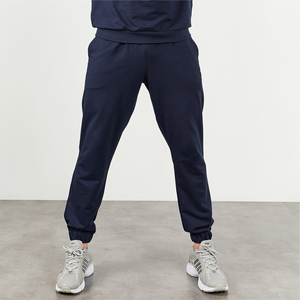 Ensemble de survêtement en coton bleu personnalisé vente en gros 2025 Offre Spéciale Collection hiver Survêtement pour hommes grande taille Combinaison de jogging respirante - Product Image 5
