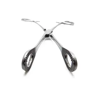 Good Quality Foerster <b>Sponge</b> Forceps Straight Serrated/ Dressing Forcep - Product Image 1