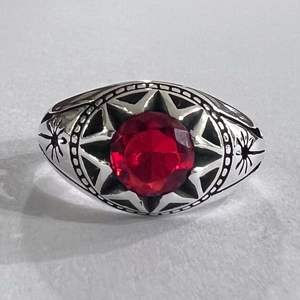 Nuevo cambio de color Alejandrita Piedra preciosa Plata de ley Diseño de lujo Inspirado HaloMIX STONESest Anillo Destiny Jewelry - Product Image 1