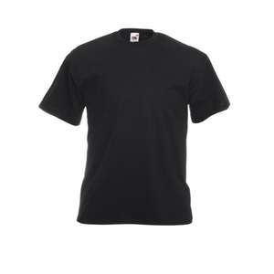 Camiseta negra lisa de calidad superior OEM ODM personalizada en venta Camiseta unisex de media manga Camiseta de gimnasio de algodón puro Venta de verano - Product Image 1