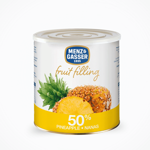 Menz&Gasser Relleno de Piña 50% Fruta con Azúcar y Jarabe de Glucosa-Fructosa 2.7kg - Product Image 2