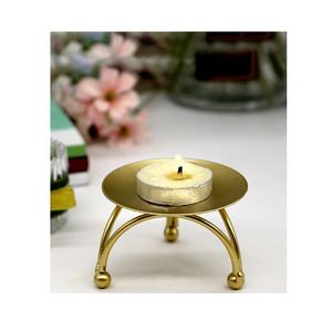 Bougeoirs modernes minimalistes en métal pour bougies chauffe-plat, coniques et cylindriques, idéaux pour la décoration de la maison, du bureau et de la chambre à coucher - Product Image 3