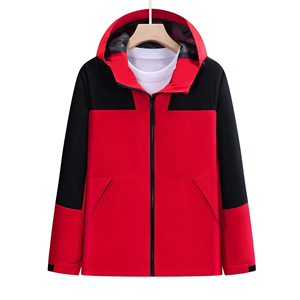 Nuevas chaquetas acolchadas para exteriores personalizadas al por mayor, cortavientos impermeable para hombre, logotipo frontal recubierto de calidad superior - Product Image 2