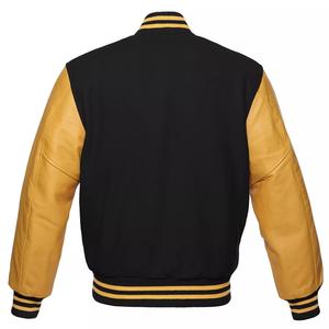 Chaquetas Varsity Letterman de Corte Regular para Hombre, Chaqueta Bomber Casual de Béisbol con Cuello Alto, Nuevo Diseño RATA-International, Impermeable - Product Image 4