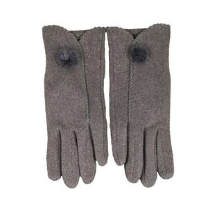 Gants en cuir imperméable en laine du Pakistan pour hommes et femmes à la mode pour l'hiver - Product Image 2