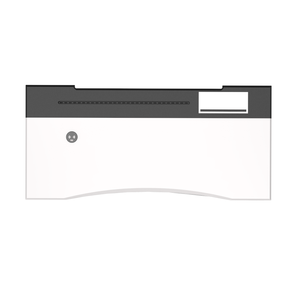 โต๊ะทำงาน SMARTDESK PRO ดีไซน์ทันสมัยแบบมินิมอล วัสดุเมลามีนและเหล็ก เฟอร์นิเจอร์สำหรับพื้นที่ทำงานร่วมสมัย เหมาะสำหรับห้องนอนหรือพื้นที่ทำงาน สีขาว - Product Image 3
