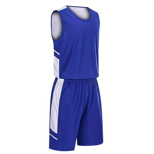 Ensemble de maillots de basket-ball double face unisexe personnalisé à séchage rapide, respirant et léger, vêtements de sport pour hommes à impression par sublimation - Product Image 2