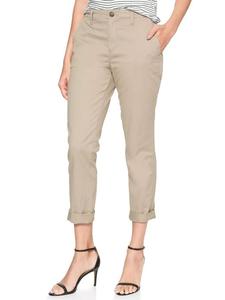 กางเกงผ้าชิโนสำหรับผู้ชายกางเกงฮิปฮอปเอวปานกลางแบบเรียบกางเกงทรงตรงเข้ารูปทำจากผ้าฝ้าย100% - Product Image 3