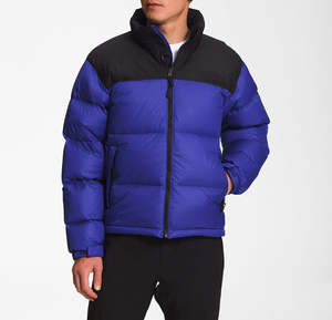 Manteau à col montant pour hommes Veste bouffante zippée imperméable - Product Image 2