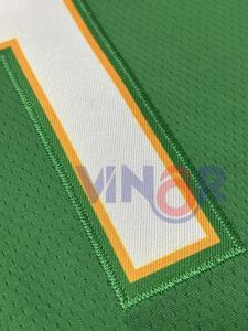 Nouvel arrivage de maillots de basket-ball pour jeunes Short en jersey personnalisé en maille respirante technique de sublimation grande taille réversible OEM - Product Image 6