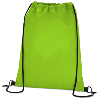 Venta al por mayor de bolsas promocionales con cordón bolsa personalizada de poliéster lavable característica personalizada bolsa con cordón