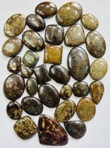 ขายส่งพลอยทริมูร์ติ เกรด AAA บรอนไซต์ธรรมชาติ ทรงหลังเบี้ย รูปทรงคละแบบ รับสั่งทำตามแบบ หินหลวมสำหรับทำเครื่องประดับ ผู้จัดจำหน่ายโดยบุคคลที่สาม - Product Image 3