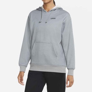 Sweats à capuche en polaire de style pull de haute qualité pour femmes Hip Hop surdimensionné Logo personnalisé Service OEM disponible à bas prix Sweat à capuche - Product Image 1