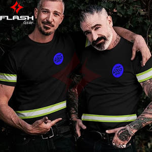 Camiseta de Seguridad de Manga Larga con Protección para el Cuello, Sublimación, Alta Visibilidad, Reflectante, ANSI Clase 1, Impermeable, Logotipo Personalizado OEM - Product Image 6