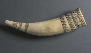 Top Selling2024 Viking Drinking Horn Durable Leather Metal <b>Holder</b> Viking Drinking Horn with Polished Viking Drinking Horn Logo - Product Image 4