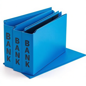 Carpeta Archivadora PAGNA Basic Colours de 50 mm DIN con 2 Anillas y Mecanismo Q, Laminada en Polipropileno Azul - Product Image 2
