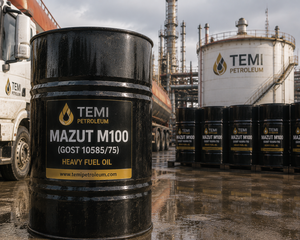 Huile combustible lourde Mazut M100, huile combustible industrielle, approvisionnement en vrac pour centrales électriques et usage maritime - Product Image 1