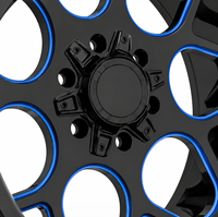 Jantes monobloc en alliage d'aluminium forgé de 15 à 19 pouces 5x114.3, finition personnalisée, compétition sportive, ajustement universel, garantie 10 ans