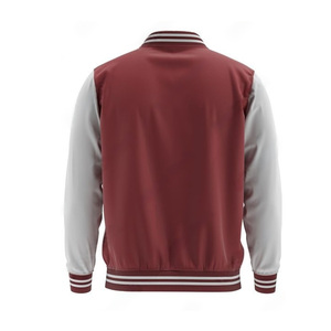 Oem Manufacturer High Quality Varsity <b>Jacket</b> <b>Men</b> Chenille Embroidery <b>Leather</b> Sleeves Custom Baseball Letterman Varsity <b>Jacket</b> - Product Image 2