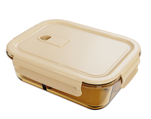 Airtight Glass Food Storage Container <b>Set</b> with Lid Leakproof <b>Lunch</b> Box Borosilicate Glass Meal Prep Container BPA Free - Product Image 4