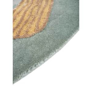 Alfombra Aurelia de Lana y Viscosa, Tejida a Mano, Modelo Top-317, Diseño Abstracto, Rectangular de 4m, para Sala de Estar, Grosor de 10mm, para Adolescentes - Product Image 4