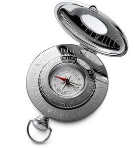 Brújula Náutica de Latón Elegante, Instrumento de Navegación Marítima Duradero, Herramienta de Bolsillo Precisa para Aventureros - Product Image 1