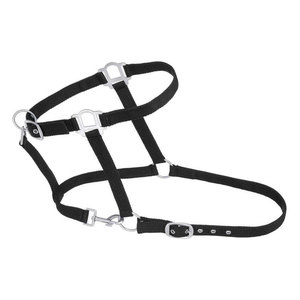 Premium Quality Horse <b>Halter</b> with <b>Satin</b> Hardware Adjustable Nylon Headcollar Horses Soft Padded Noseband Crown Rust Resistant - Product Image 2