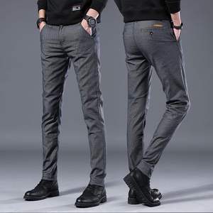 Pantalones chinos ajustados para hombre: elegantes y transpirables, ideales para la Oficina, los viajes y el uso diario - Product Image 3