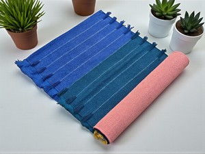 Tapis de yoga pour la méditation multicolore Tapis à base de plantes en coton biologique pour l'intérieur et l'extérieur Tapis de yoga de qualité supérieure - Product Image 4