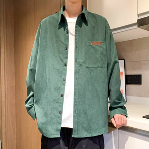 Diseño de logotipo personalizado OEM Camisa de manga larga para hombre Nueva Primavera y nueva versión Traje de hombre Camisa de manga larga para unisex - Product Image 3