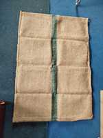 Sacs en toile de jute 100 % jute de qualité supérieure, marque MTI, pour café, imprimés, réutilisables, à ourlet, capacité 2,25 lb, fournisseur