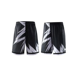 กางเกงขาสั้นเล่นกีฬาสำหรับผู้ชายกางเกงขาสั้นตาข่ายบาสเก็ตบอลผ้าโพลีเอสเตอร์พิมพ์ซับลิเมชันสำหรับ100% ขนาดใหญ่พิเศษ - Product Image 4