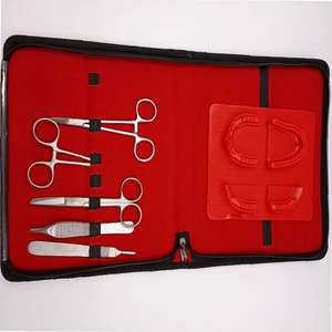 Kit de suture chirurgicale Kit de pratique de suture en silicone pour le développement des compétences en soins de santé Instruments chirurgicaux - Product Image 4