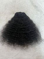Extensions de cheveux naturels indiens Remy de luxe en gros, bruts, à trame unique, non traités, cuticules alignées, rebondissants, 100g