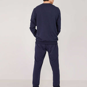 Fournisseurs OEM Sweatshirts unisexes en molleton gaufré 80% coton 20% polyester, brodés avec logo personnalisé, vente en gros - Product Image 5