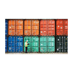 ตู้คอนเทนเนอร์20Ft พับได้ขนาดเล็กแบบแยกส่วนสำหรับพื้นที่ก่อสร้าง - Product Image 1