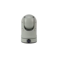 Caméra PTZ thermique à imagerie infrarouge et lumière visible avec suivi IA 24h/24 pour petits bateaux