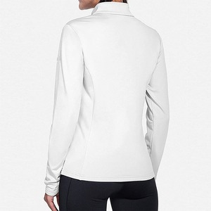 Chaqueta de equitación acolchada transpirable de lona de alta calidad para mujer, capa base de manga larga, impermeable, ecológica y reversible. - Product Image 3